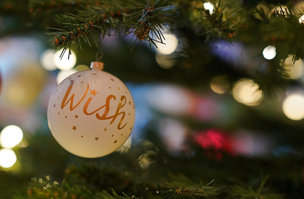 Christmas ball - wish