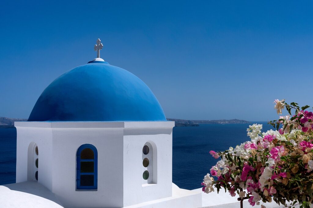 Santorini church greece
